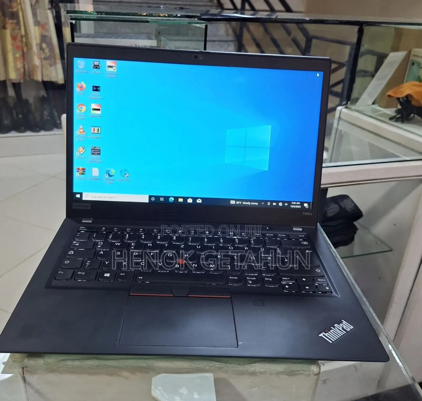 New Laptop Lenovo ThinkPad T495s 16GB AMD Ryzen 7 SSD 512GB