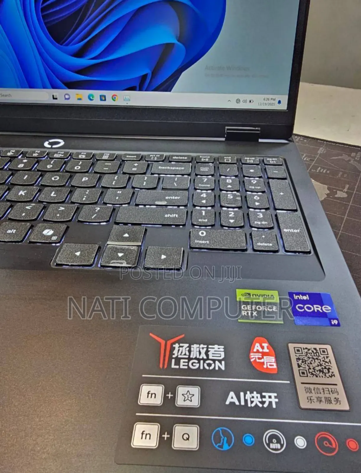 New Lenovo Legion Y7000P IRX9 Gaming Laptop 16GB Intel Core I9 SSD 1T