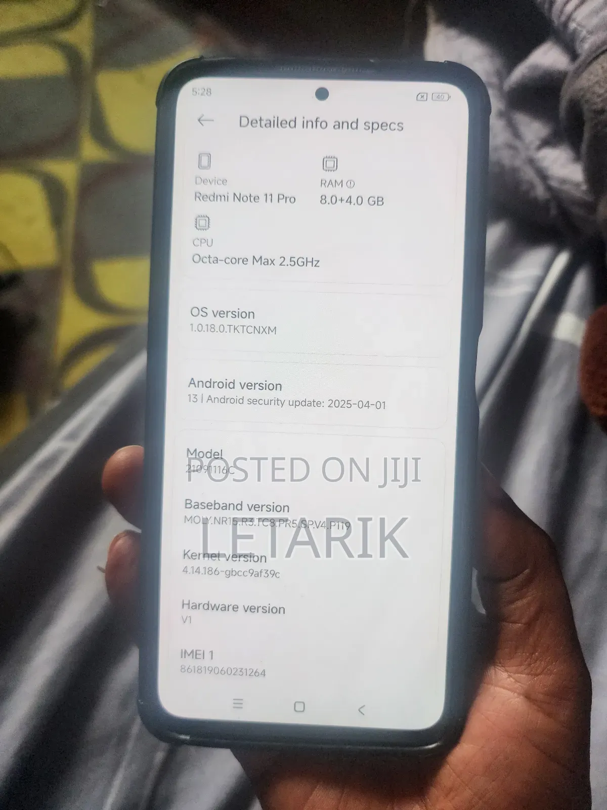 Xiaomi Redmi Note 11 Pro 5G 128 GB White