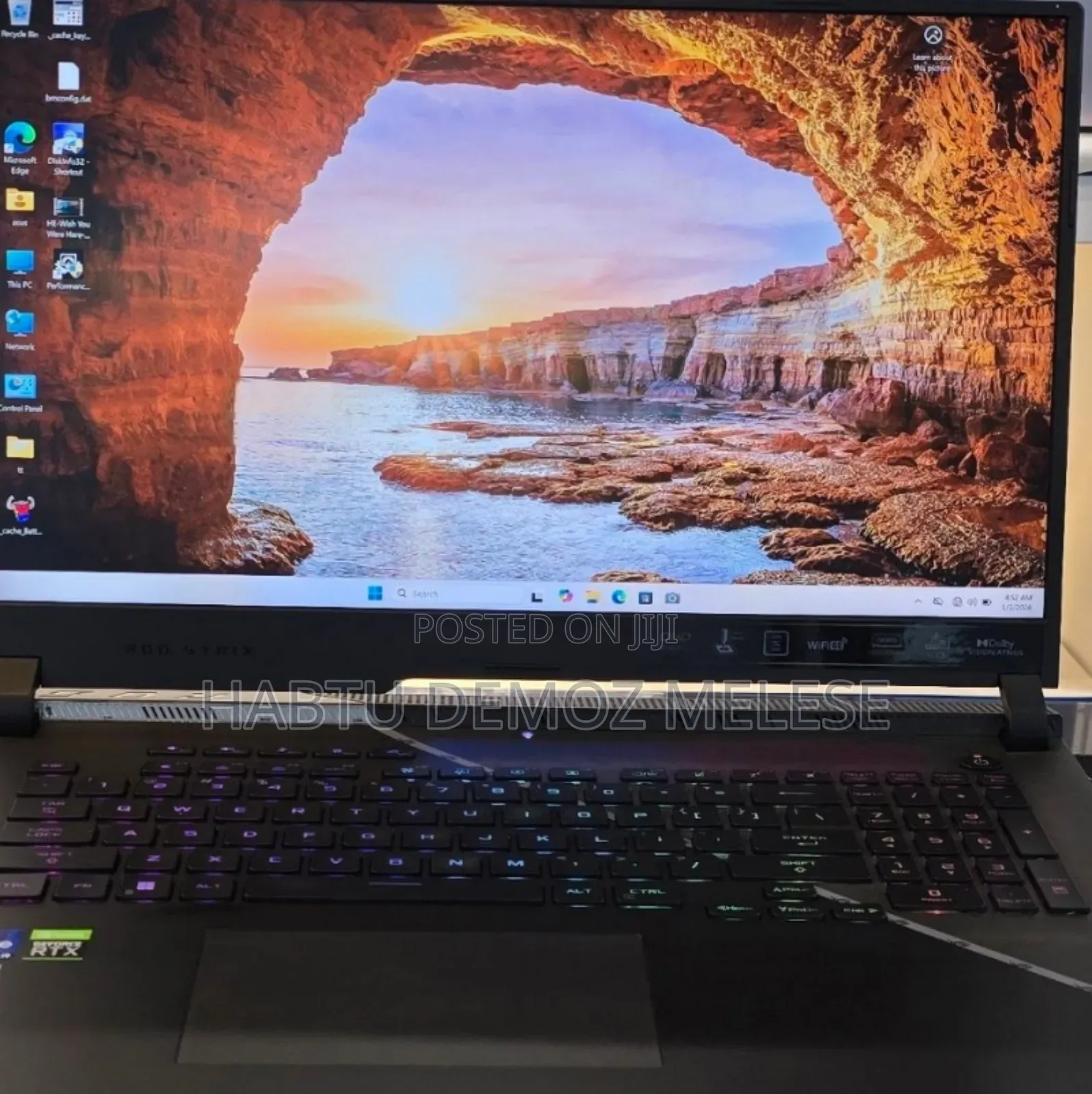 New Laptop Asus ROG Strix G15 16GB Intel Core I9 SSD 1T
