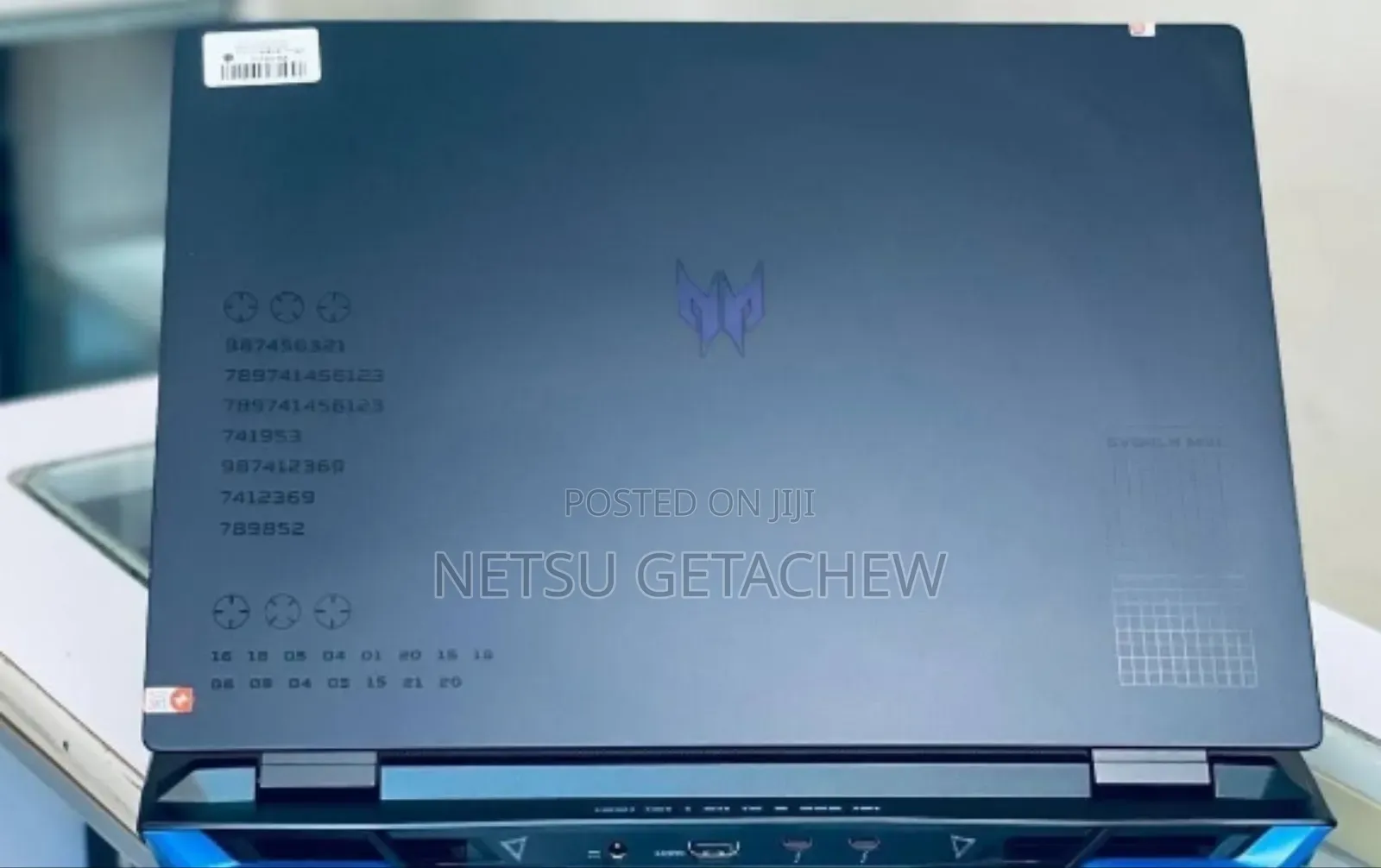 New Laptop Acer Predator 15 16GB Intel Core I9 SSD 1T