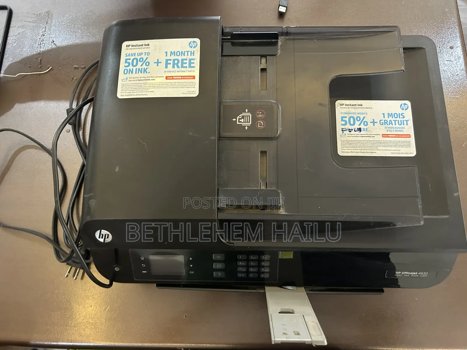 Hp Officejet 4630 E-All-in-One Printer( Print, Scan, Copy, and Fax)