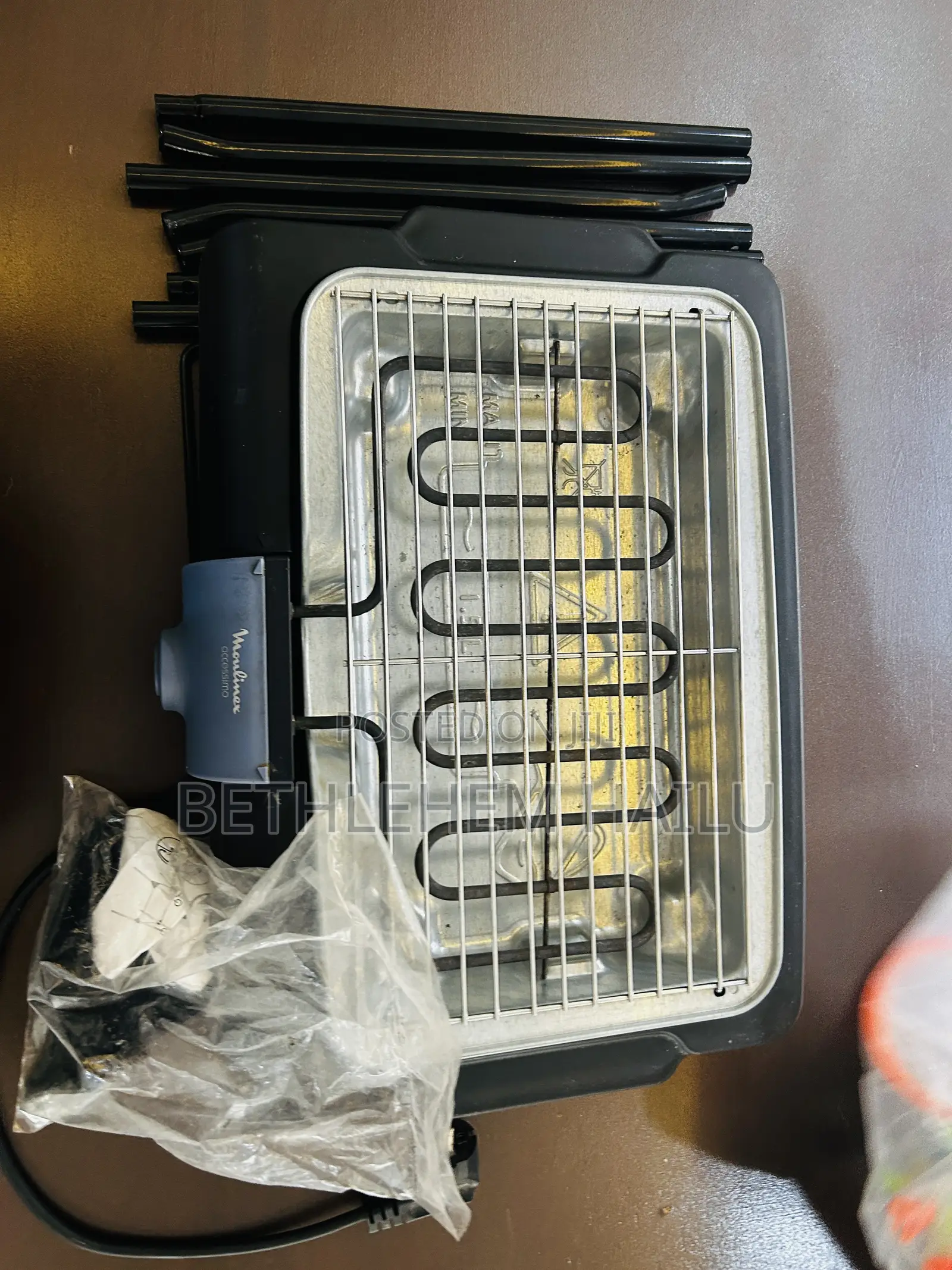 Moulinex Accessimo Electric Barbecue Grill( With Stand)