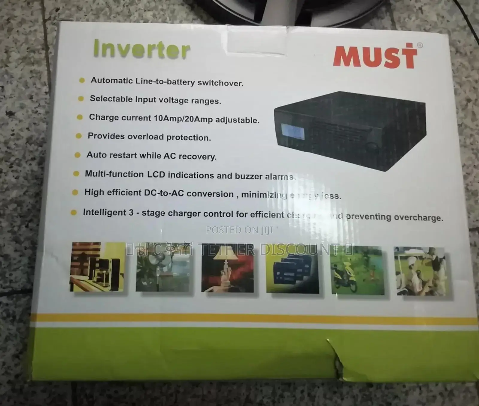 Power Inverter 2400va/1440w Model Ep11-2400 New Packed