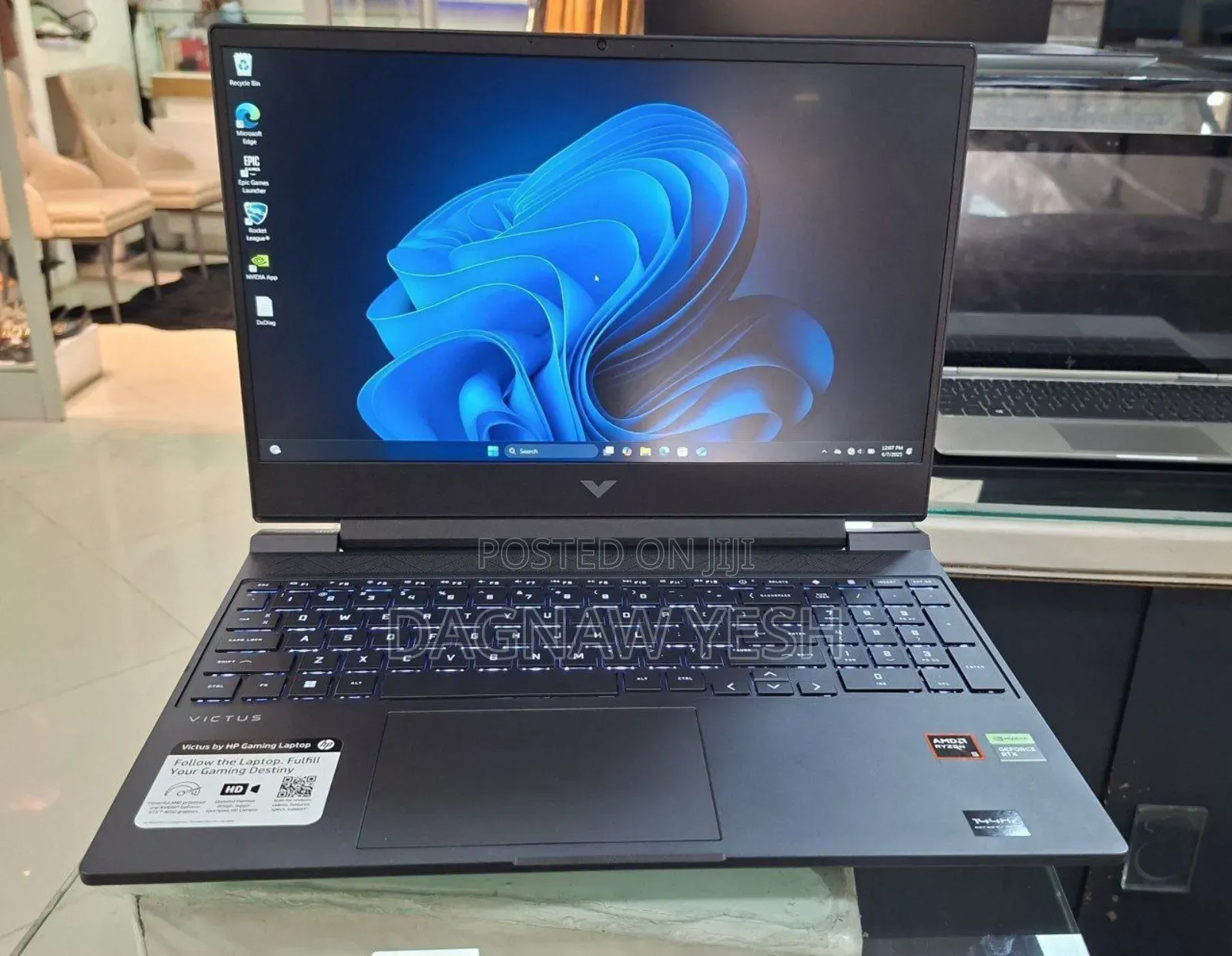 New Laptop HP Pavilion 15 16GB Intel Core I7 SSD 512GB