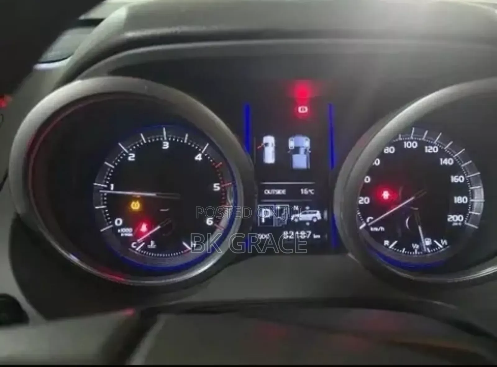 Toyota Land Cruiser Prado 2017 Brown