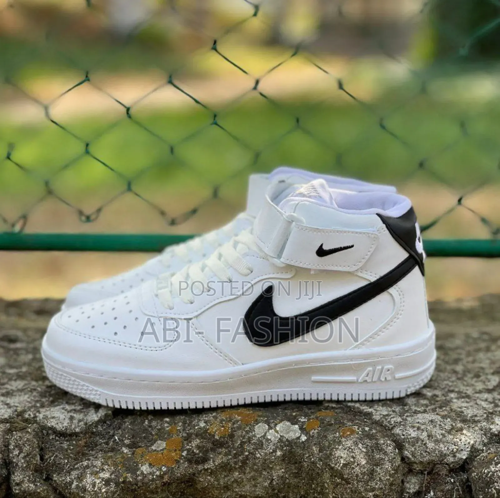 Nike Af1 High White-Black Shoes