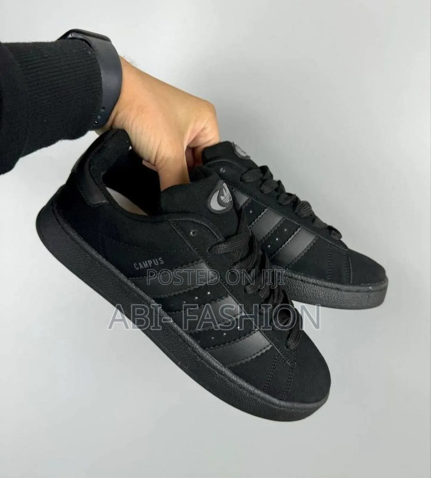 Adidas Campus00s Triple Black" Unisex Shoes