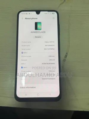 Samsung Galaxy A26 256 GB Black