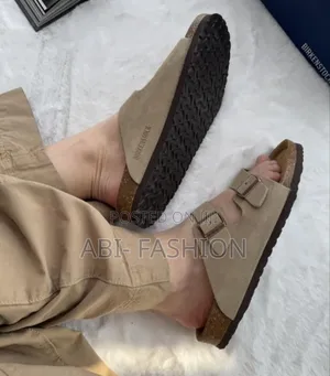 Birkenstock Arizona Clog Suede "Dusty Blue" #Sandal Unisex Shoes