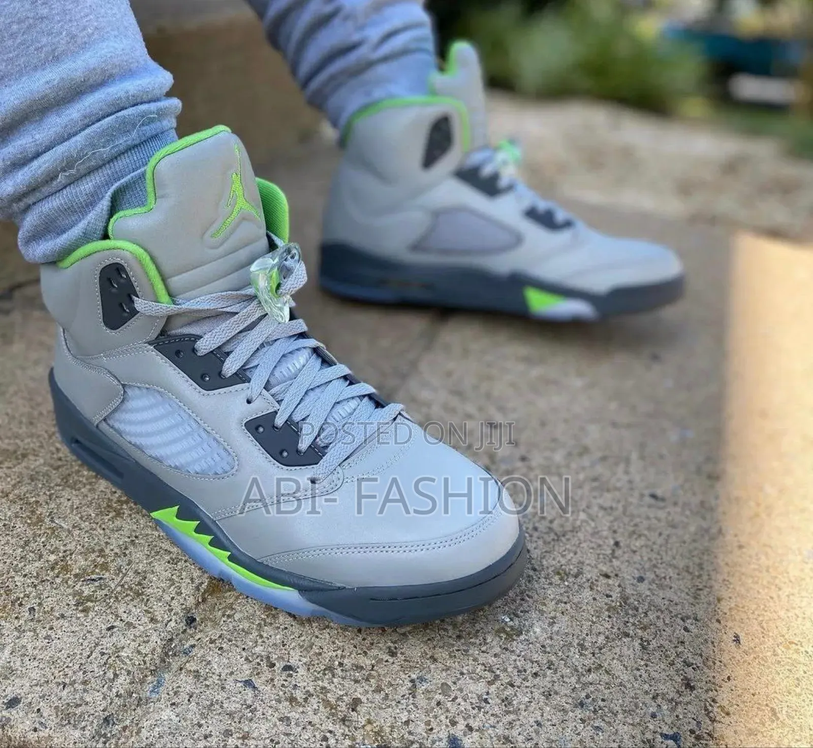 Air Jordan 5 Og Retro "Green Bean