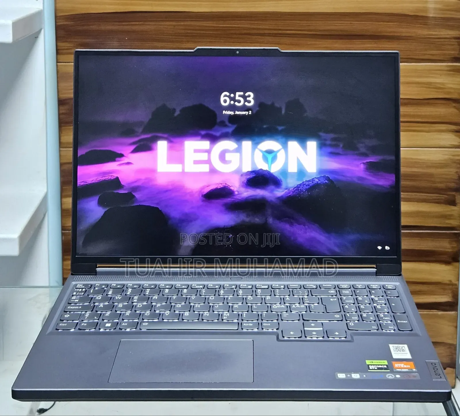 New Laptop Lenovo Legion 5 16GB AMD Ryzen 7 SSD 512GB