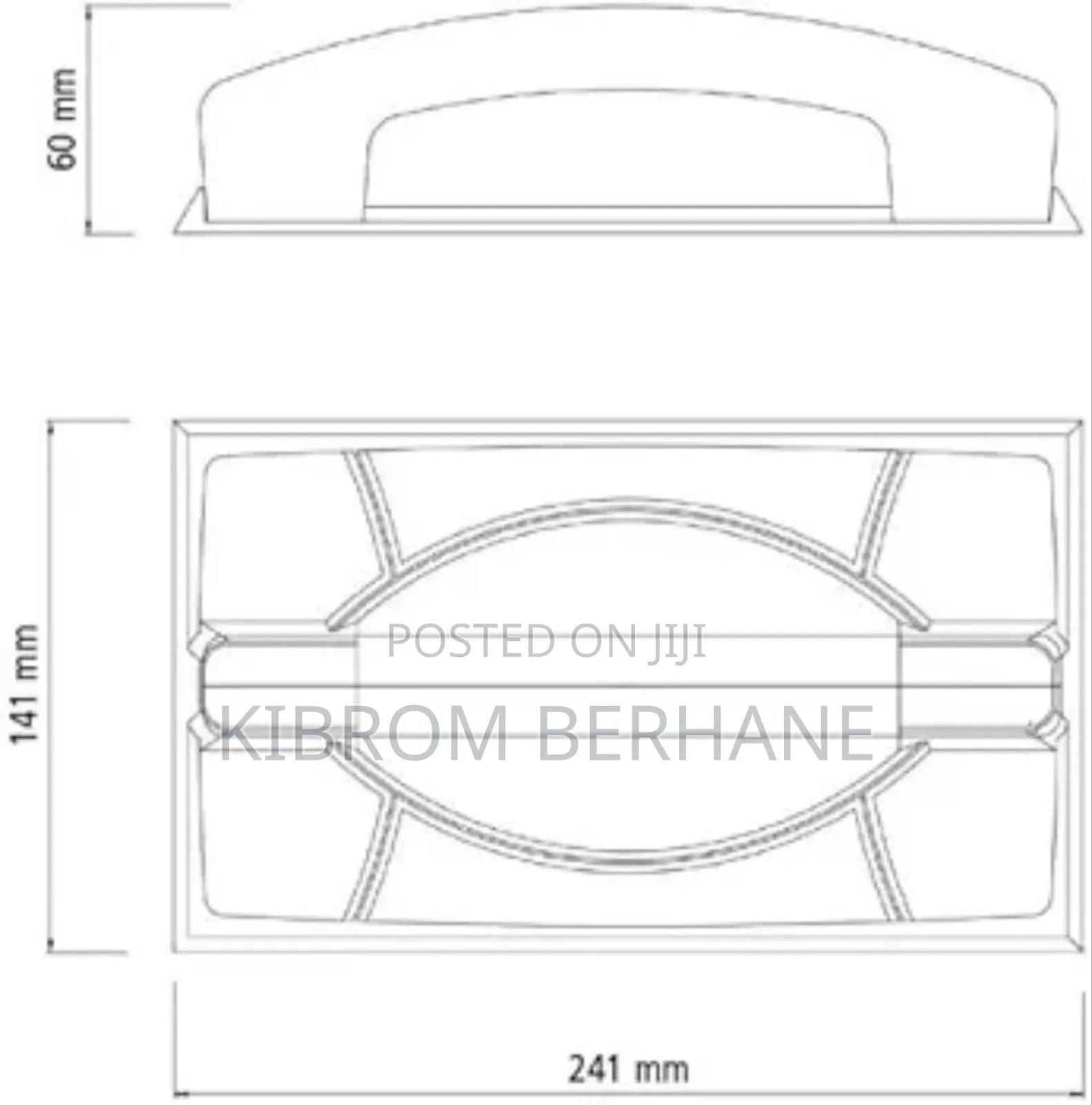 Tramontina Square Trowel With Plastic Handle