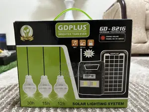 Gdplus Solar Lighting System With Radio