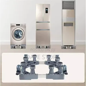 Adjustable Washing Machine Stand With Wheels