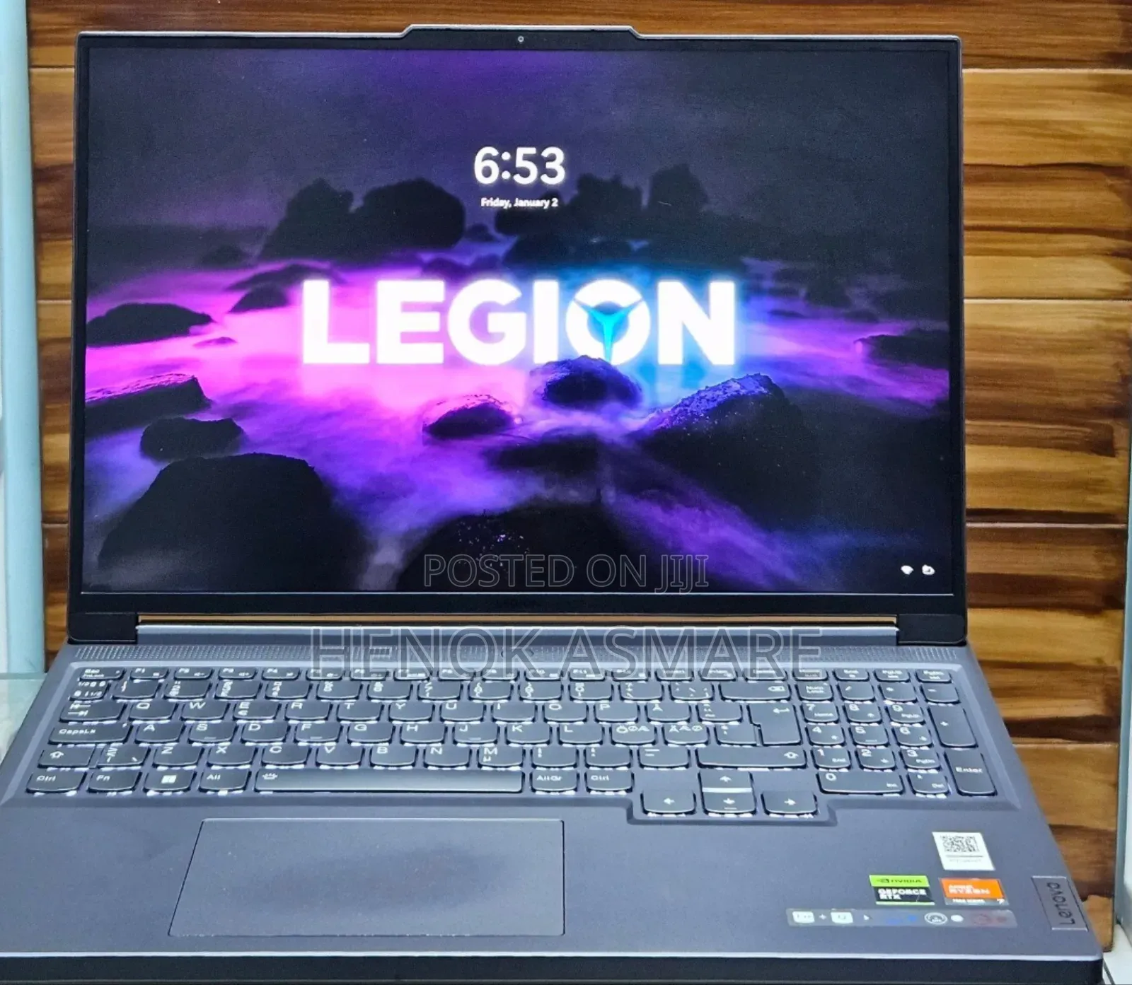 New Laptop Lenovo Legion 5 16GB AMD Ryzen 7 SSD 512GB