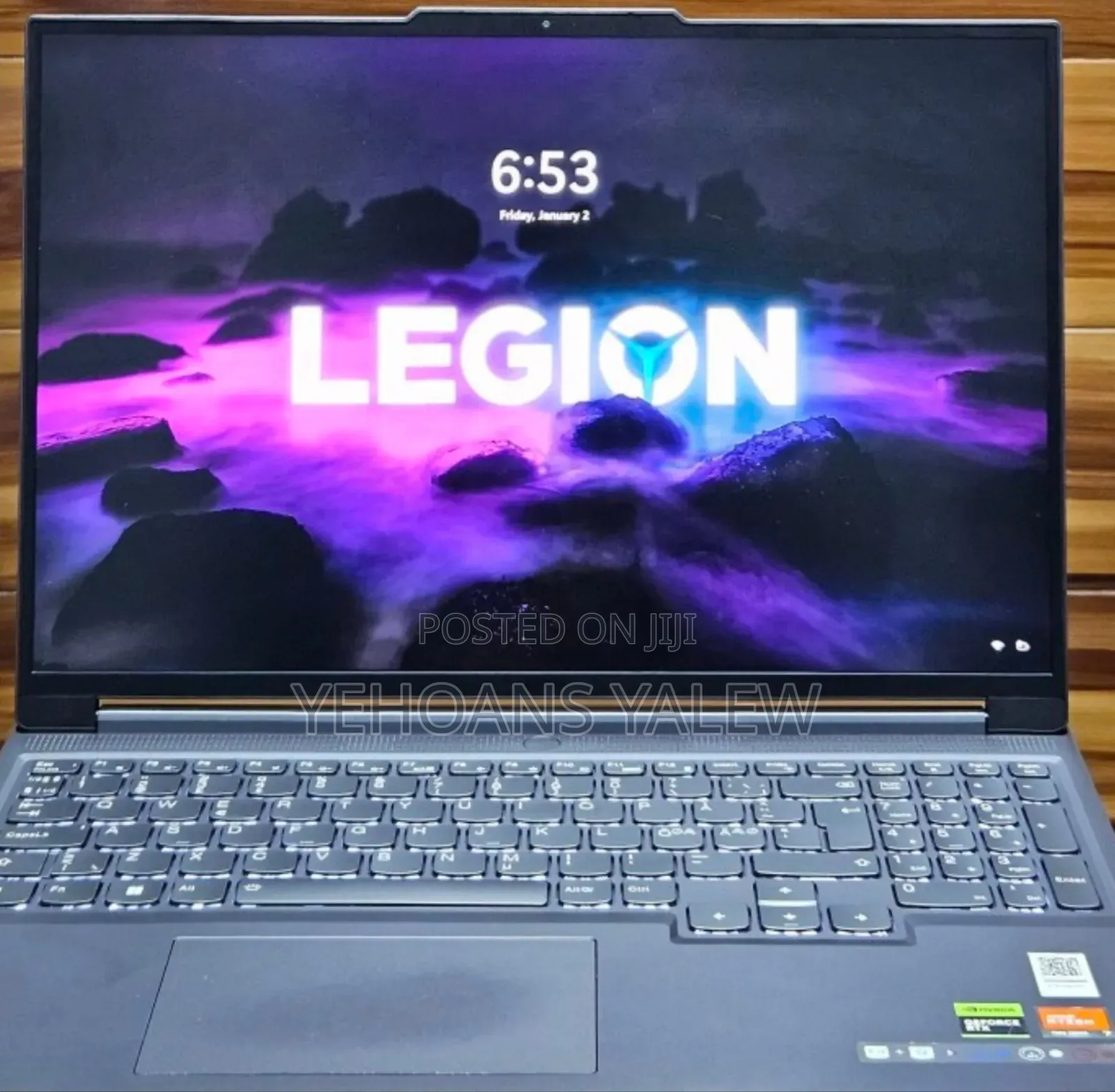 New Laptop Lenovo Legion 5 16GB AMD Ryzen 7 SSD 512GB