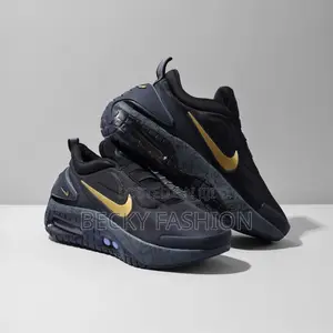 Nike Auto Max Black Gold Shoes