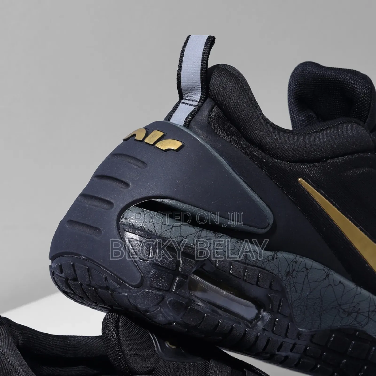 Nike Auto Max Black Gold Shoes