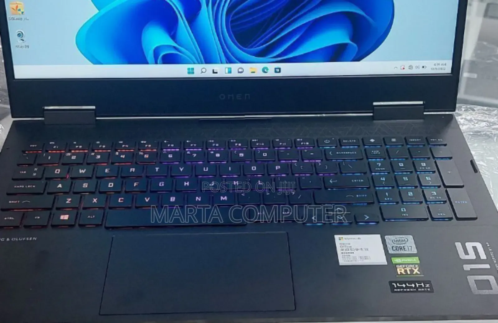 New Laptop HP Omen 15 16GB Intel Core I7 SSD 512GB