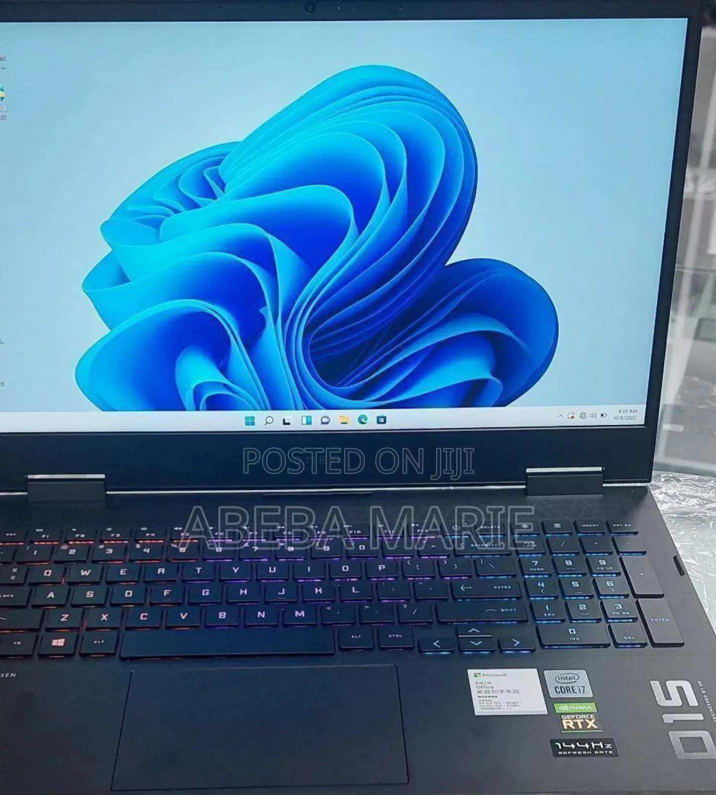 New Laptop HP Omen 15 16GB Intel Core I7 SSD 512GB