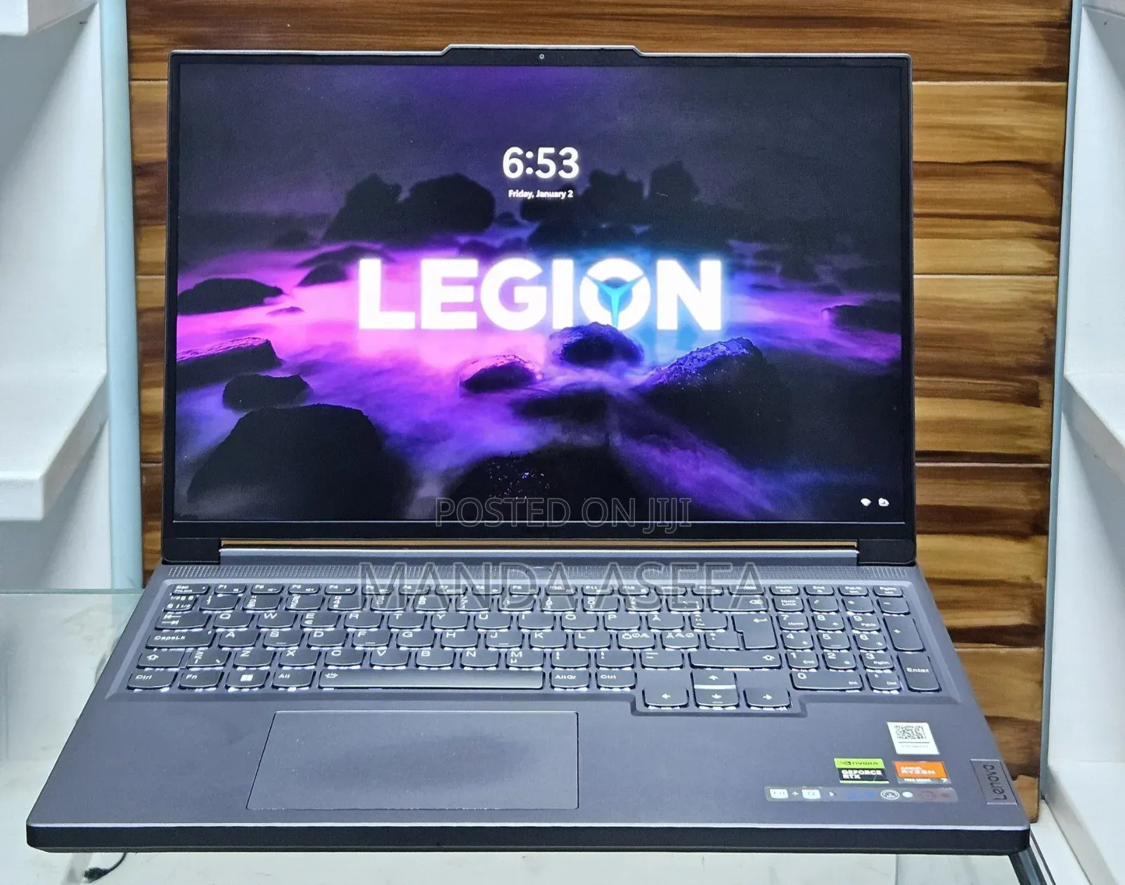 New Laptop Lenovo Legion 5 16GB AMD Ryzen 7 SSD 512GB