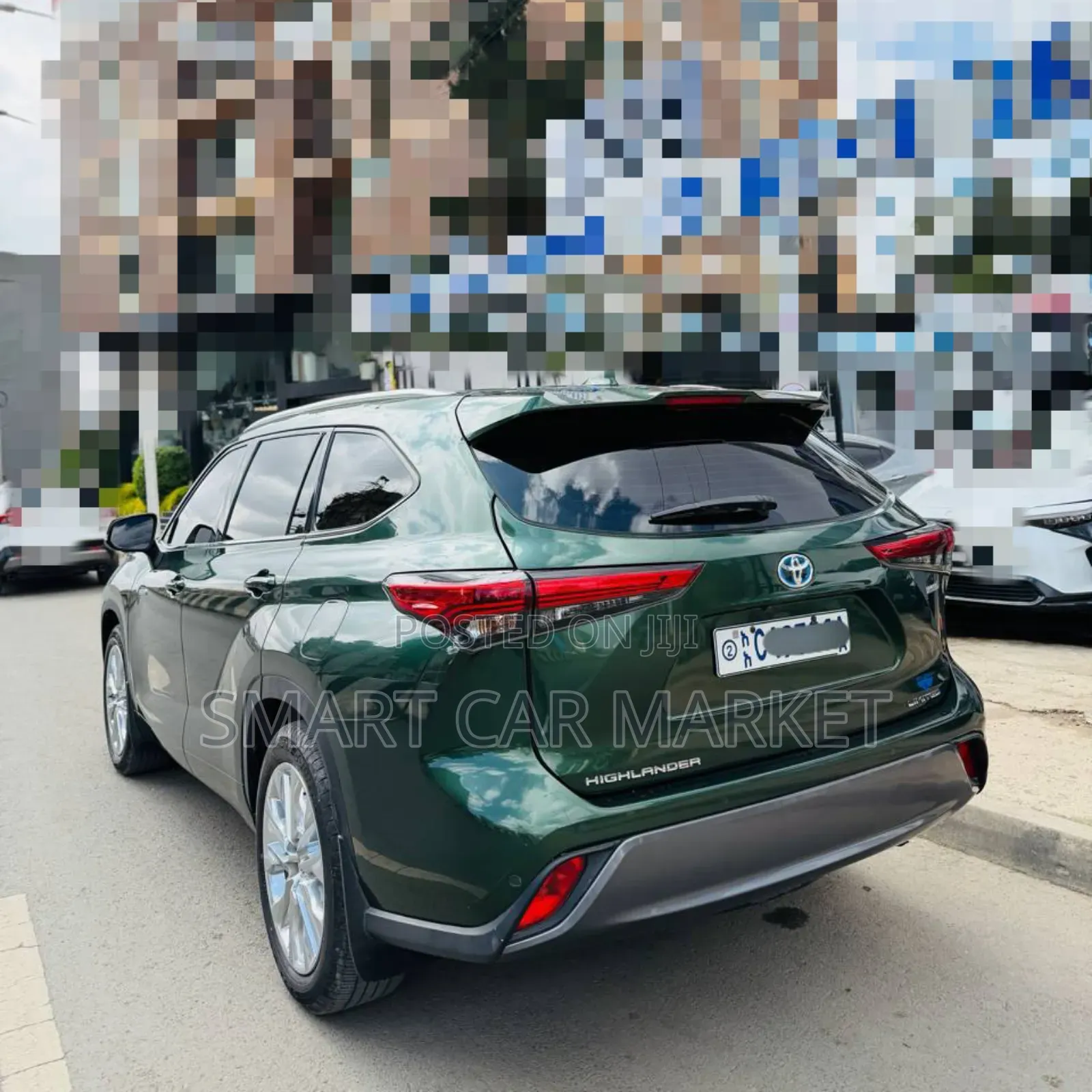 Toyota Highlander Hybrid 2022 Green