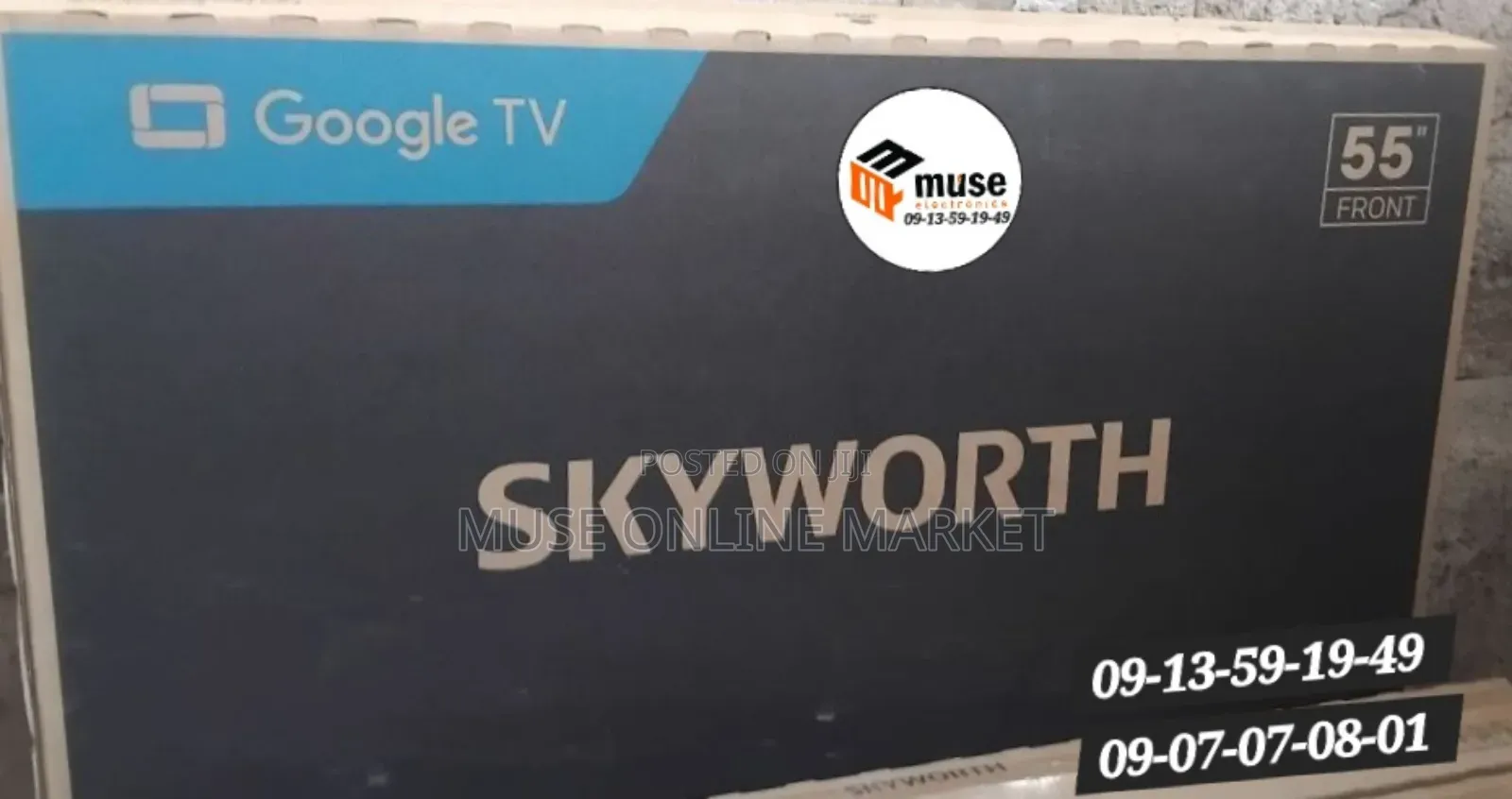 Skyworth 55inch Frameless Smart Android Tv