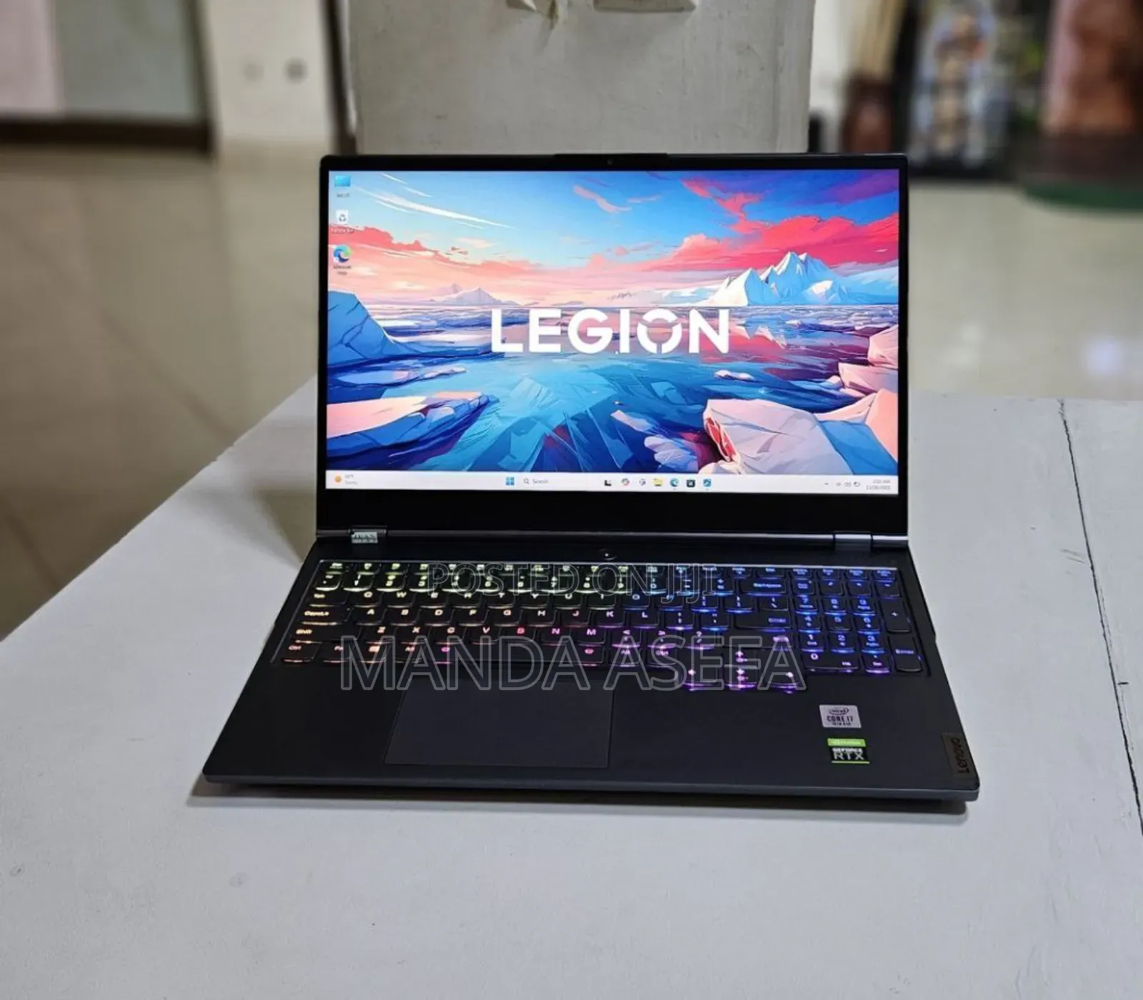 New Laptop Lenovo Legion 5 16GB AMD Ryzen 5 SSD 512GB