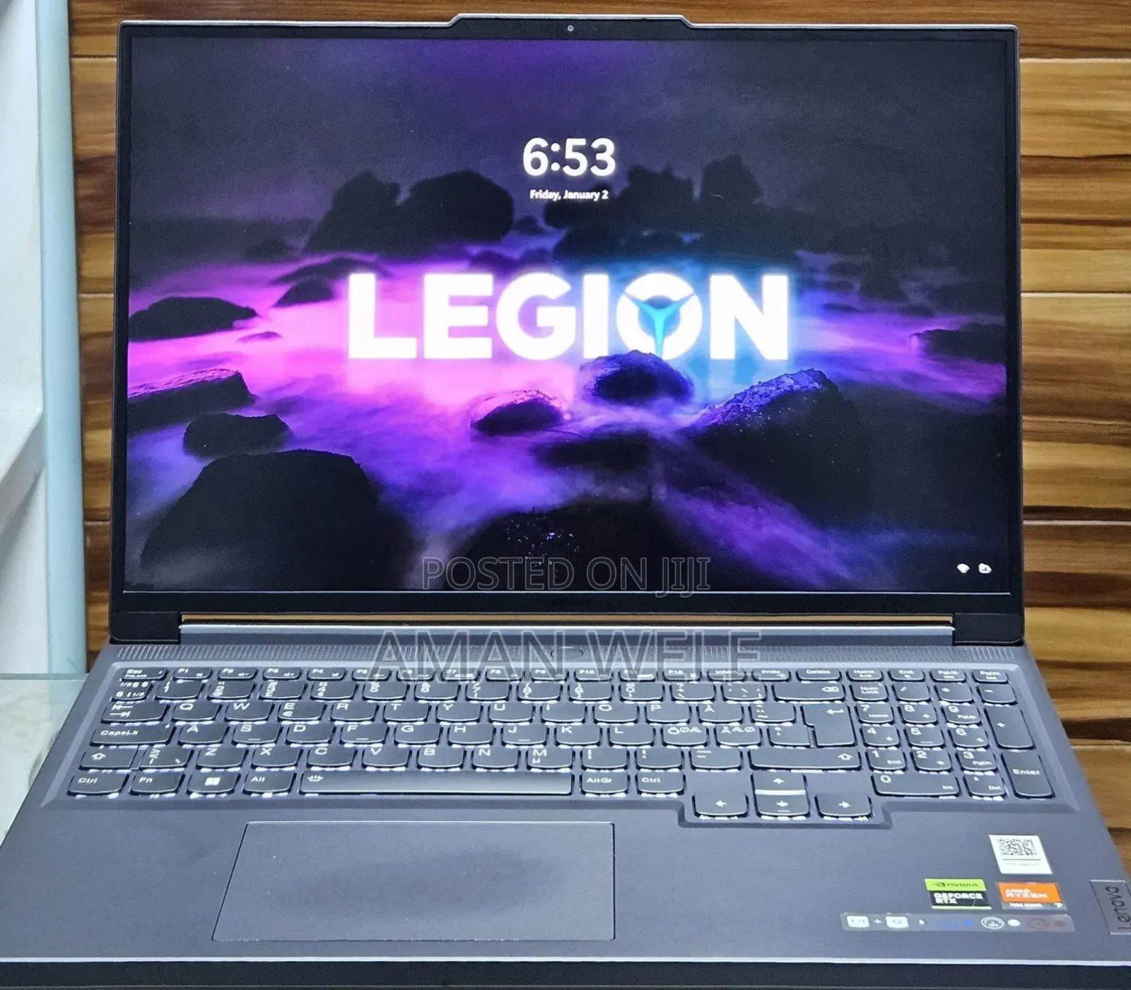 New Laptop Lenovo Legion 5 16GB AMD Ryzen 7 SSD 512GB