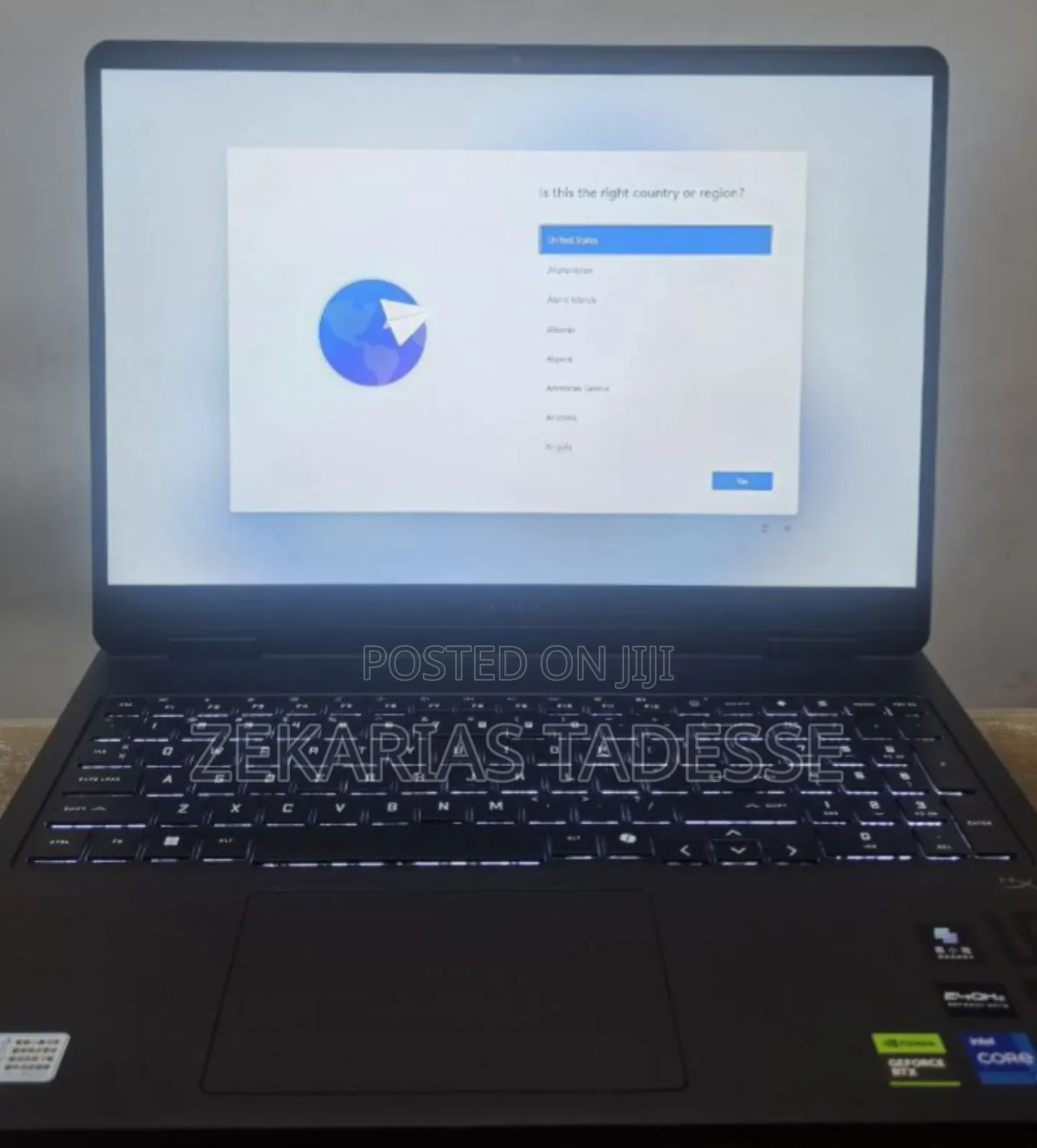 New Laptop HP Omen 16 16GB Intel Core I7 SSD 1T