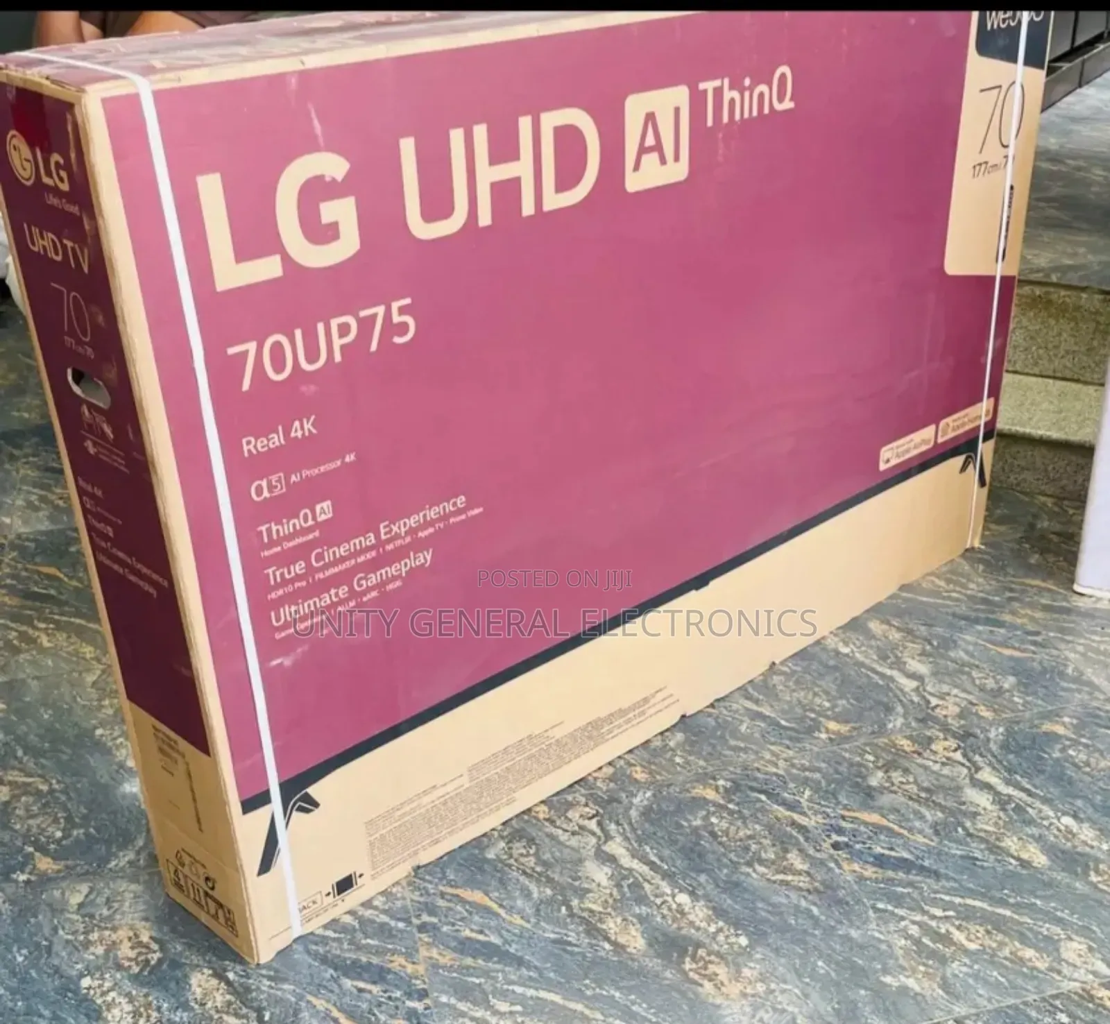 Lg 70" Uhd Tv 5 Years Warranty Free Delivery
