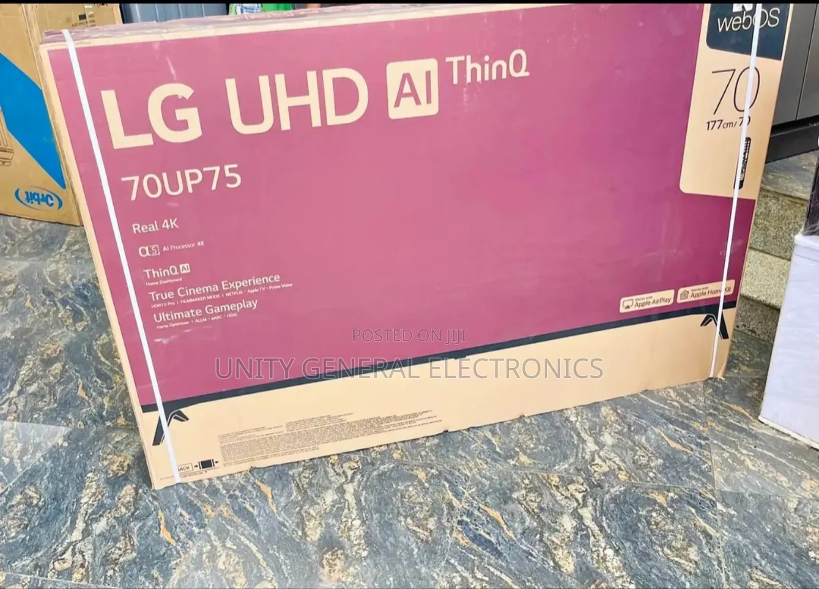 Lg 70" Uhd Tv 5 Years Warranty Free Delivery