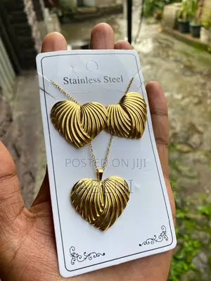 Stainless Steel Jewelry Set – Earrings, Necklaces Sets