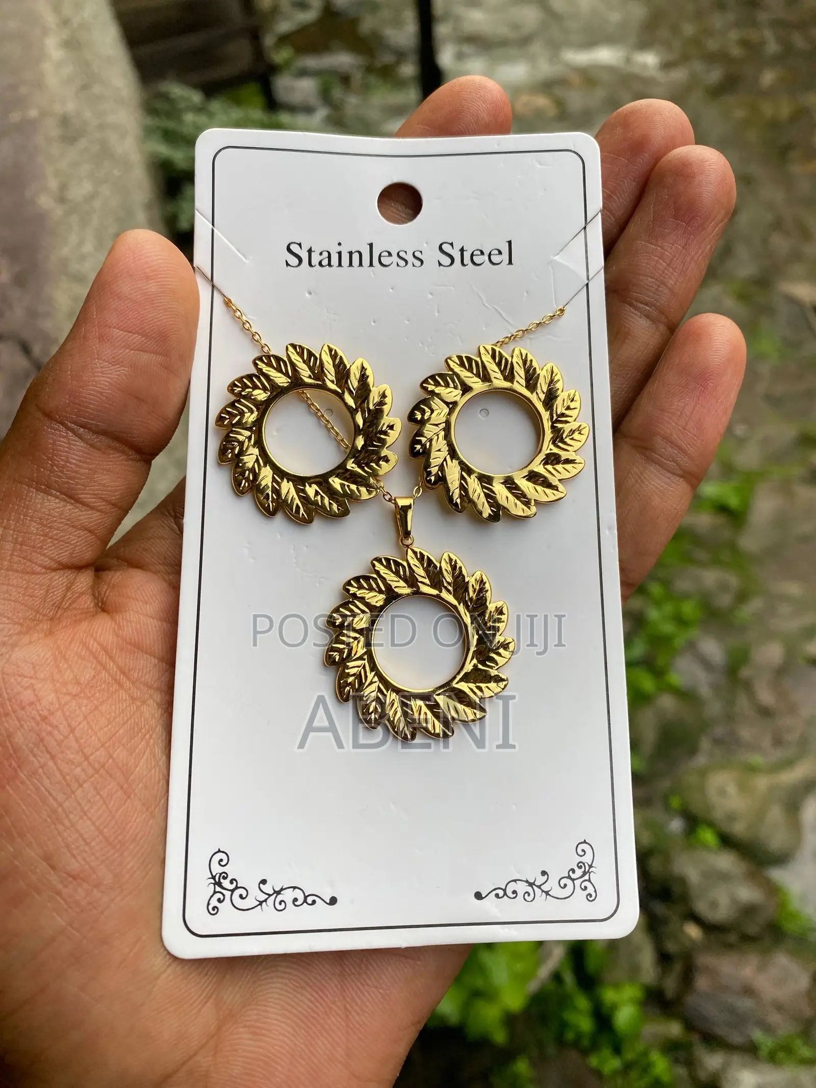 Stainless Steel Jewelry Set – Earrings, Necklaces Sets