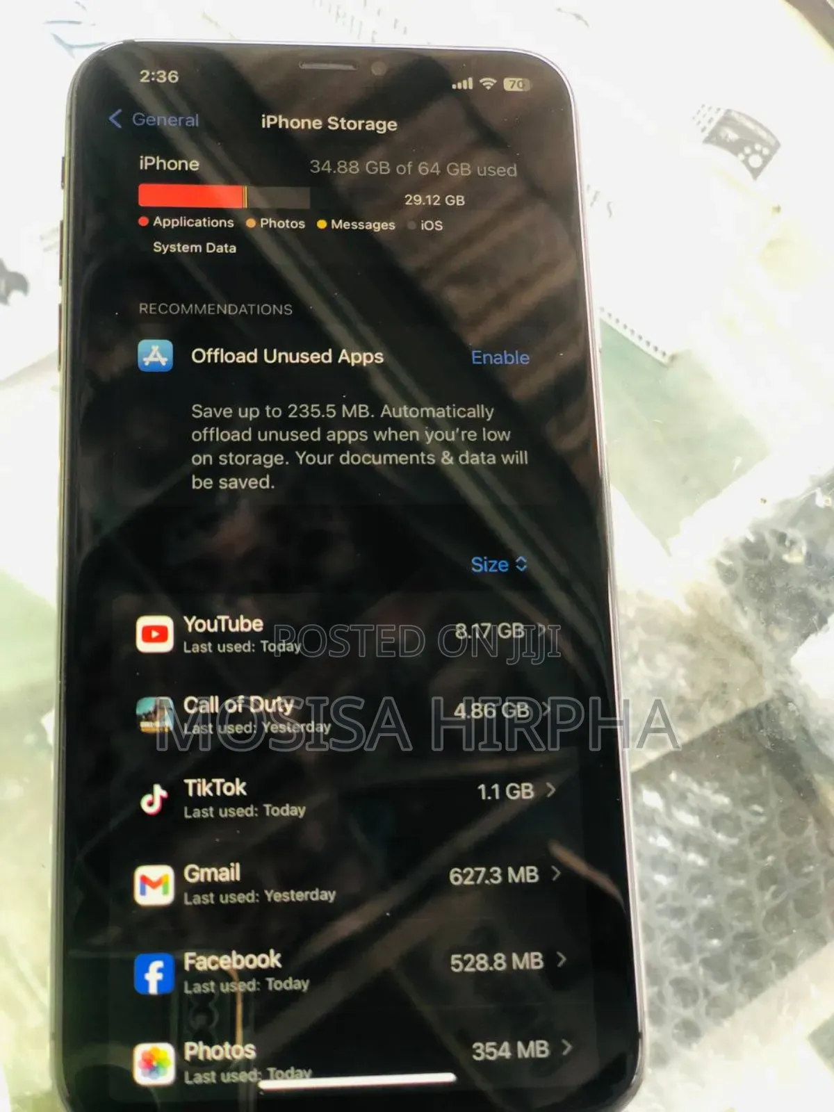 Apple iPhone XS Max 64 GB Black