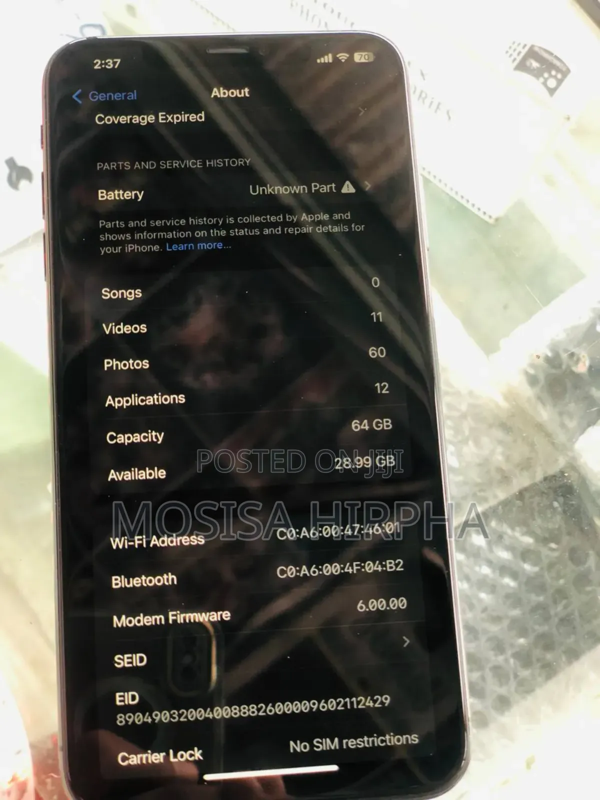 Apple iPhone XS Max 64 GB Black