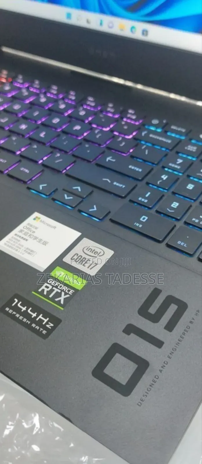 New Laptop HP Omen 15 16GB Intel Core I7 SSD 512GB