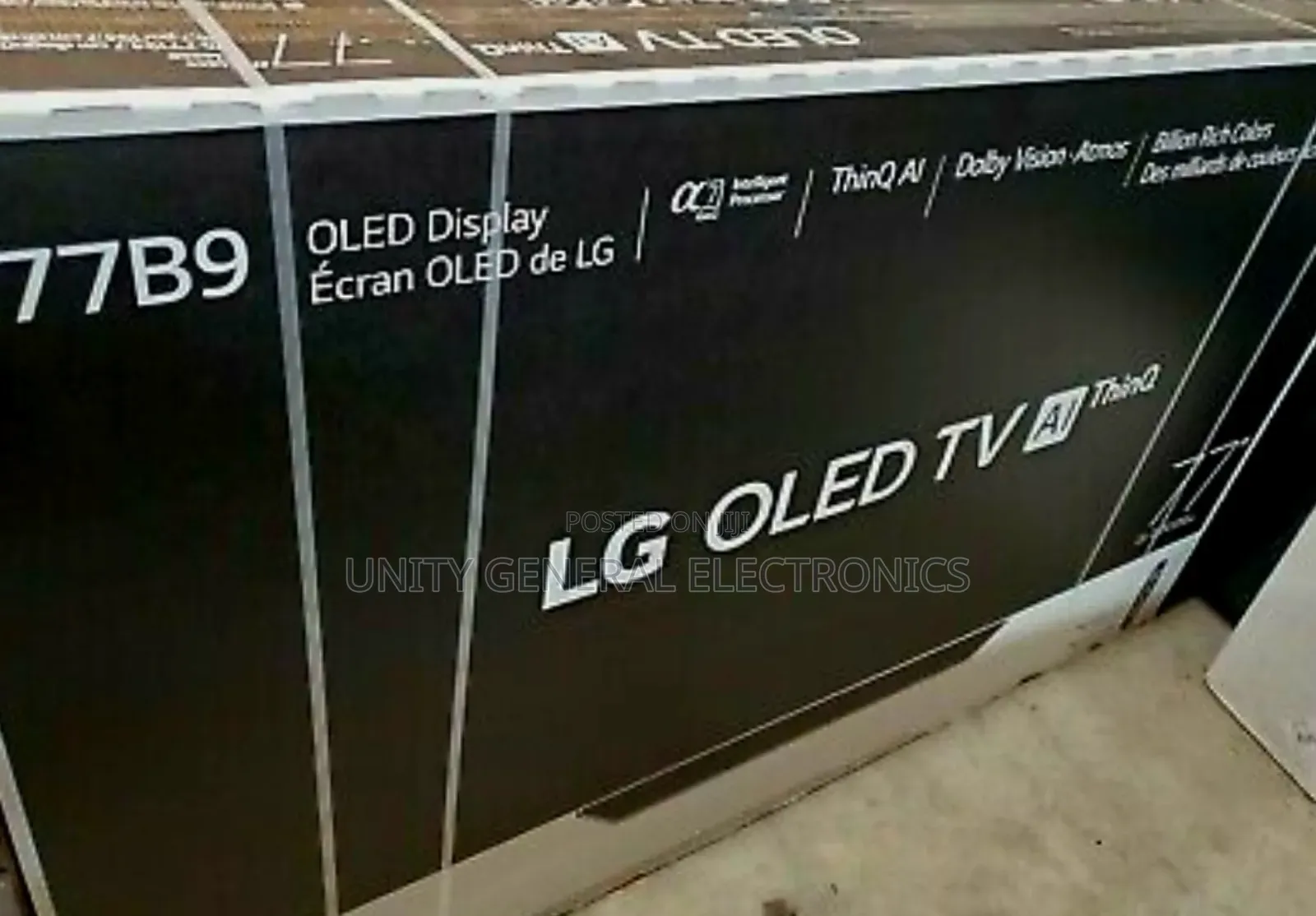 Lg 77" Oled New Model Free Delivery Smart Tv