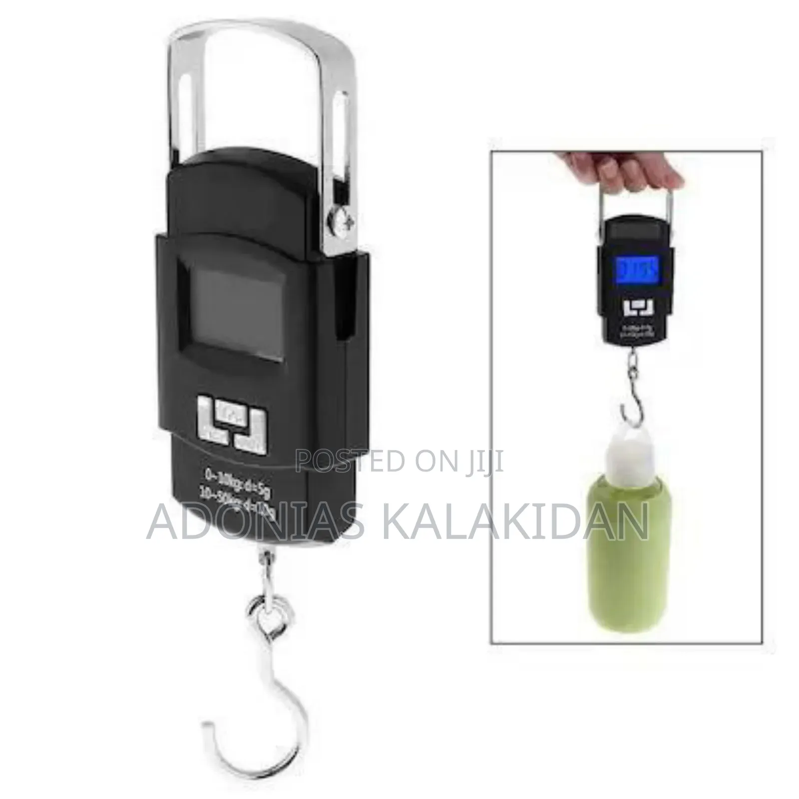 Ortable Electronic Scale ዘመናዊ በኤሌክትሮኒክስ የሚሰራ ሚዛን