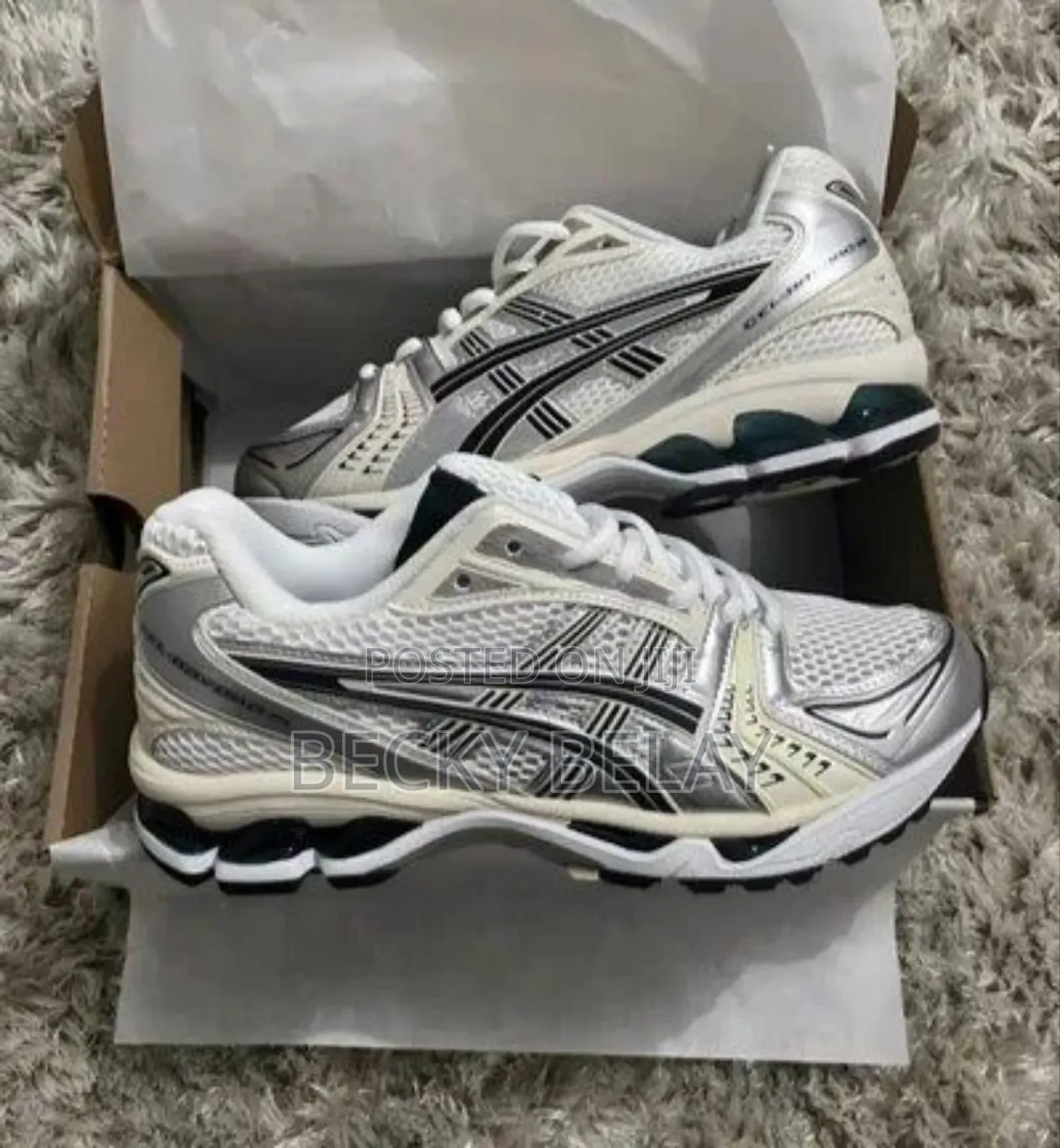 Asics Gel-Nyc White Steel Grey Shoes