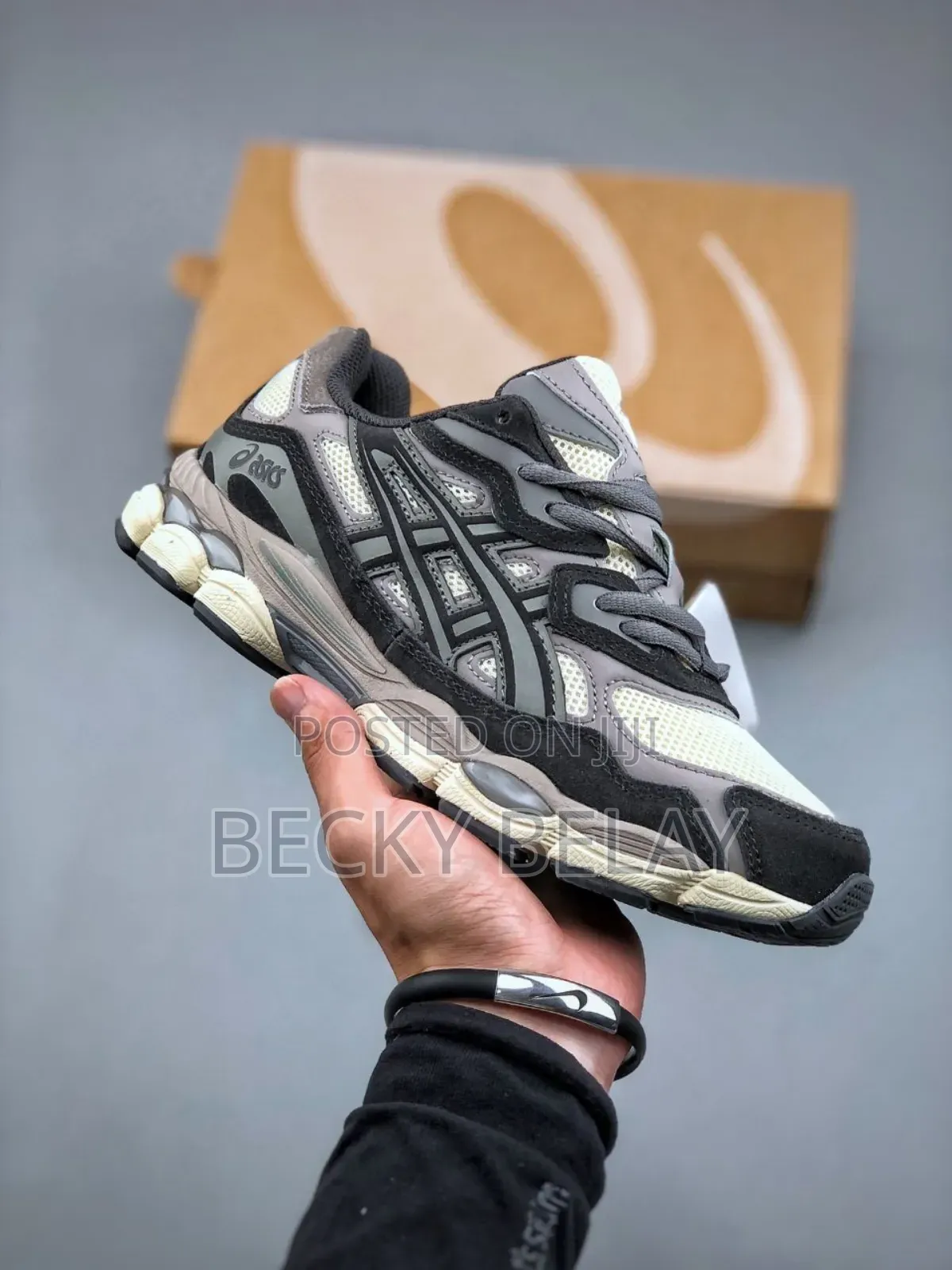 Asics Gel-Nyc Oyster Grey Shoes