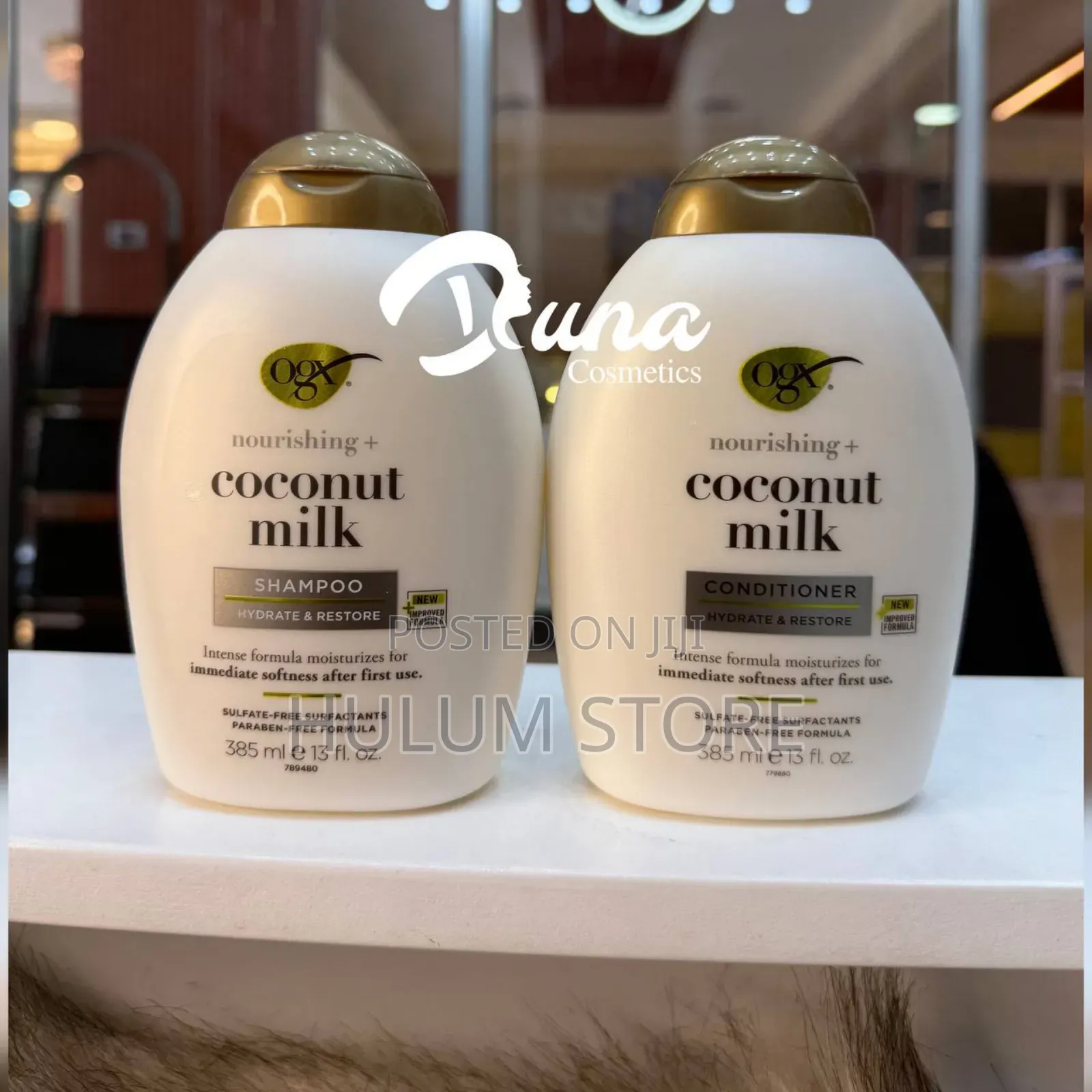 Ogx Coconut Milk Shampoo and Conditioner