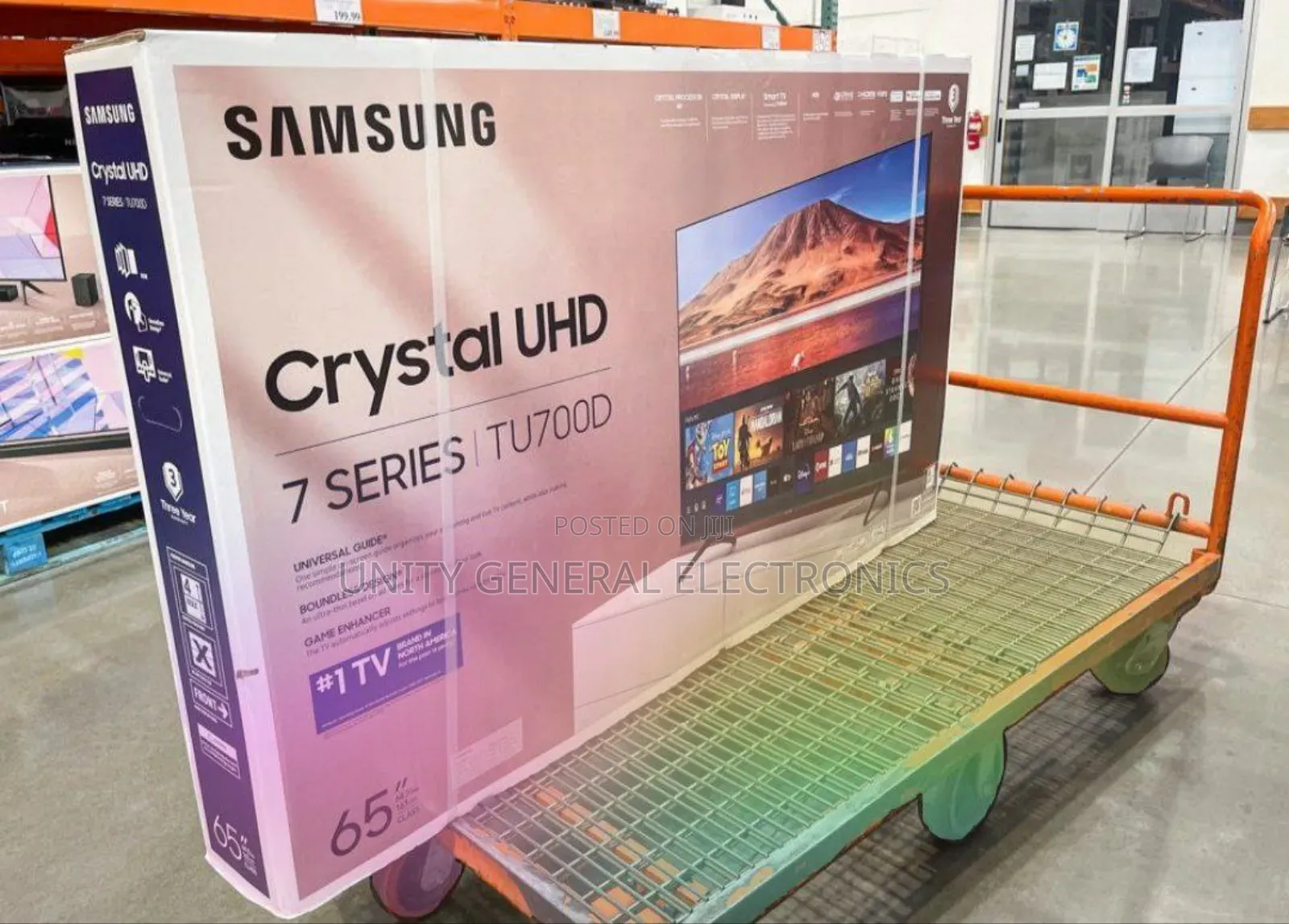 Samsung 65" 7series Crustal Uhd Tv