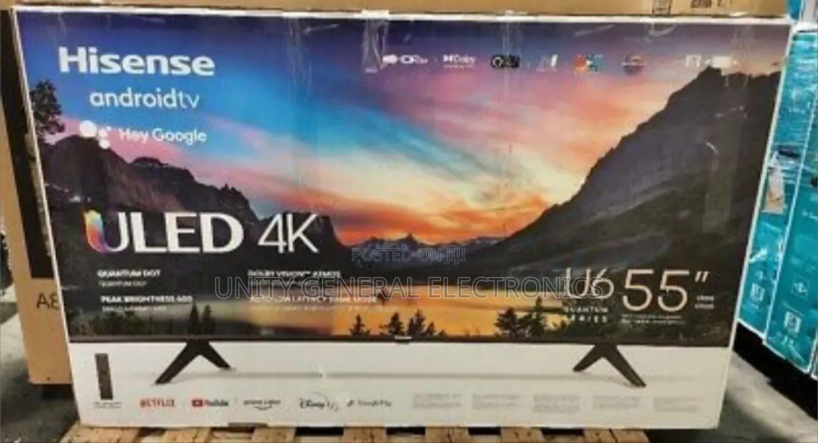 Hisense 55" Uhd Smart Android Tv