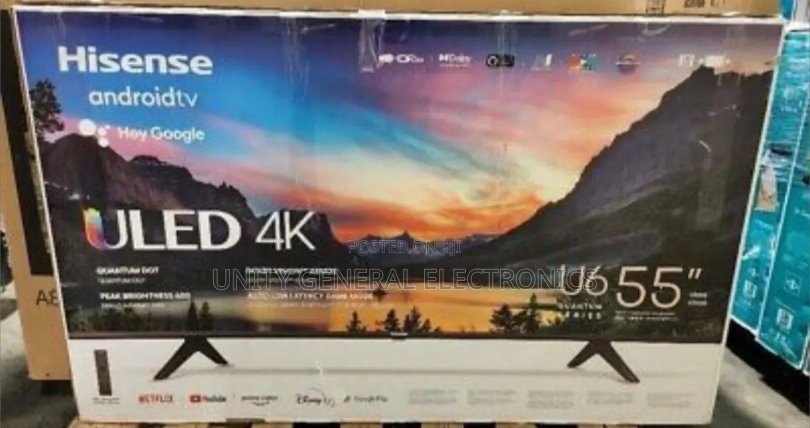 Hisense 55" Uhd Smart Android Tv