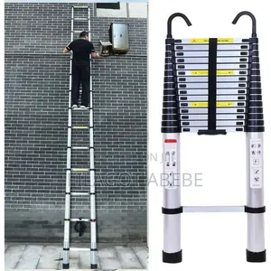 Multi-purpose Stainless Steel Telescopic Ladder