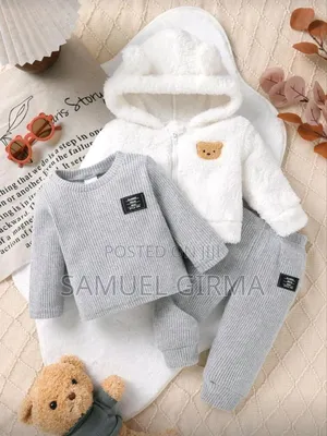 Mk- 0748 Unisex 3 Piece Set Outfit Size: 18-24 Months