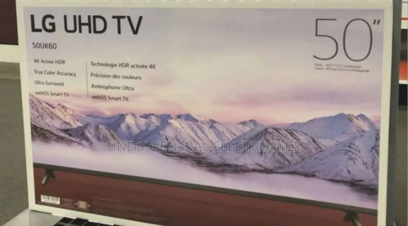 Lg 50" Smart Android Tv