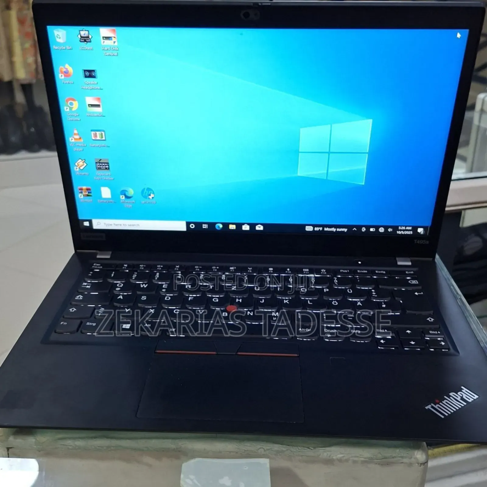 New Laptop Lenovo ThinkPad T495s 16GB AMD Ryzen 7 SSD 512GB